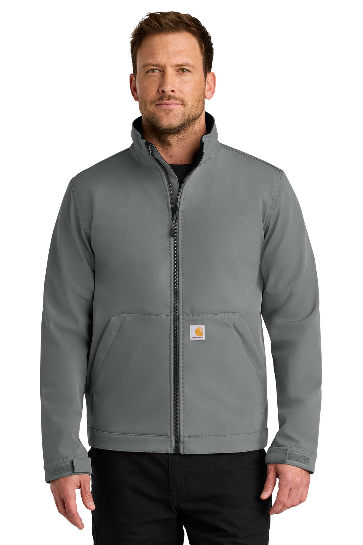 Carhartt Rain Defender Soft Shell Jacket - Steel - front