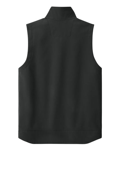 Carhartt Rain Defender Soft Shell Vest - Black - flat back