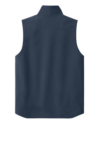 Carhartt Rain Defender Soft Shell Vest - Navy - flat back