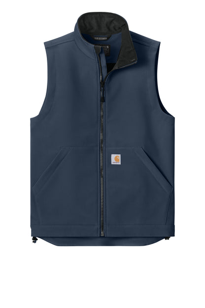 Carhartt Rain Defender Soft Shell Vest - Navy - flat front