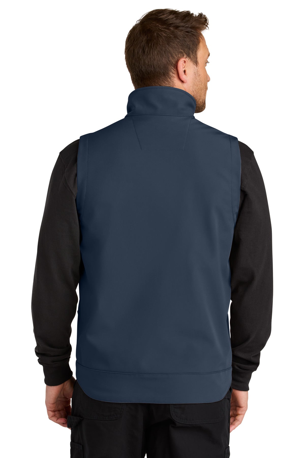 Carhartt Rain Defender Soft Shell Vest - Navy - back