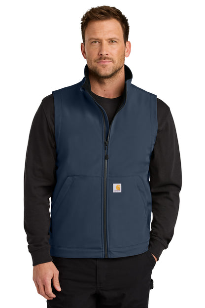 Carhartt Rain Defender Soft Shell Vest - Navy - front