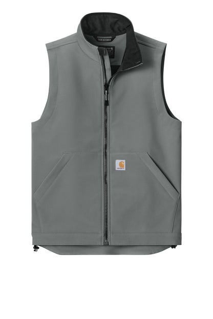Carhartt Rain Defender Soft Shell Vest - Steel - flat front