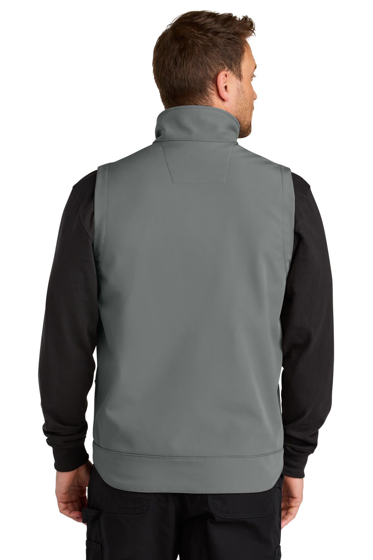 Carhartt Rain Defender Soft Shell Vest - Steel - back