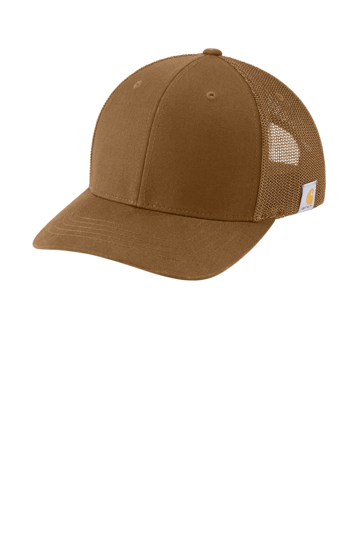 Carhartt Flexfit 110 Mesh Back Cap - Carhartt Brown - front