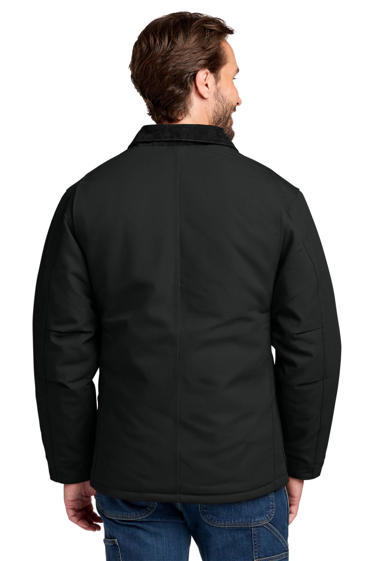 Carhartt Duck Traditional Coat - Black - back