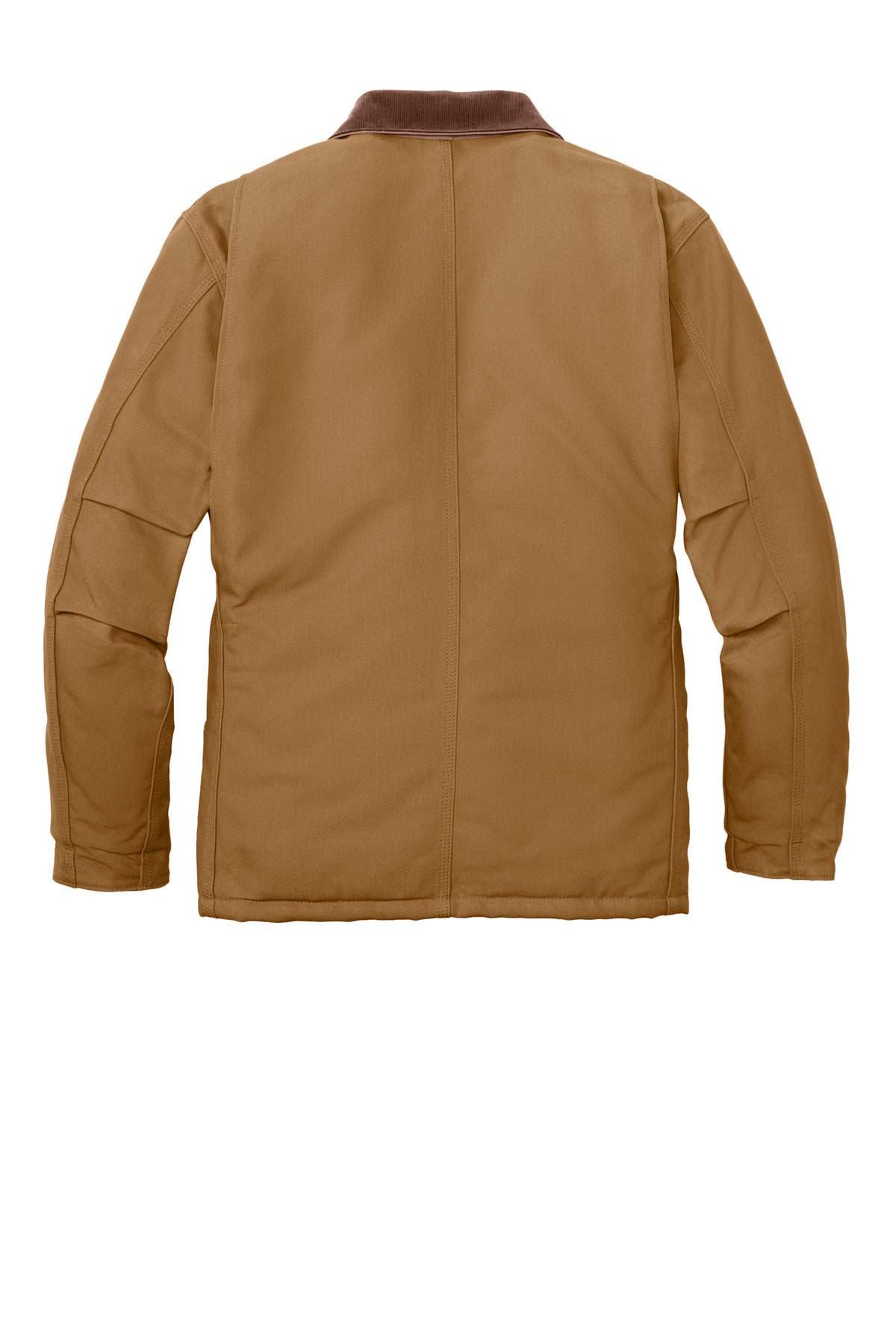 Carhartt Duck Traditional Coat - Carhartt Brown - flat back