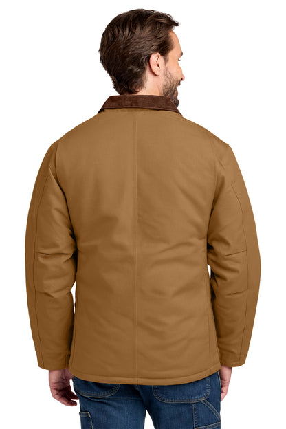 Carhartt Duck Traditional Coat - Carhartt Brown - back