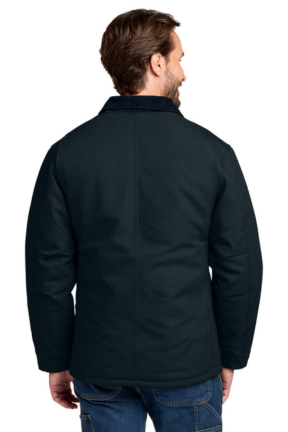 Carhartt Duck Traditional Coat - Dark Navy - back