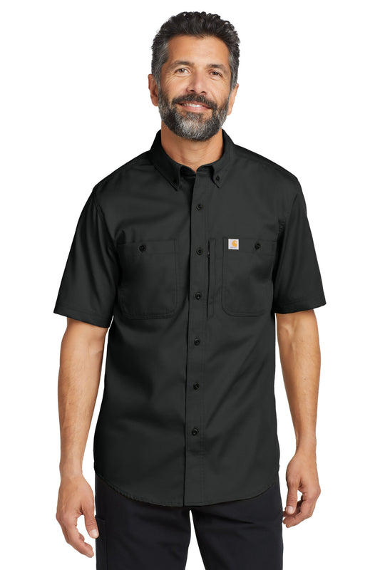 Carhartt Rugged ProfessionalSeries Short Sleeve Shirt - Black - front