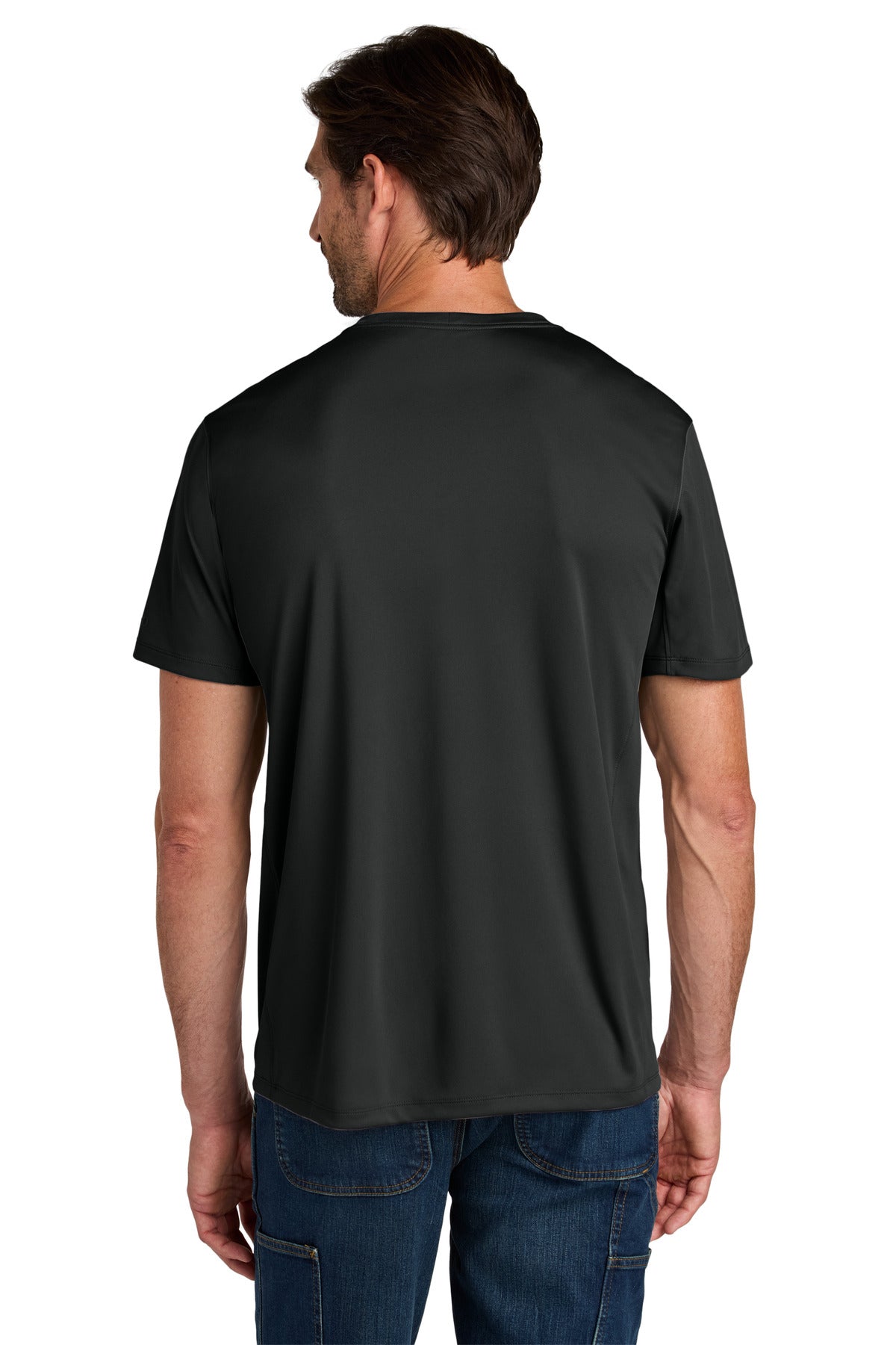 Carhartt Force Sun Defender Short Sleeve T-Shirt - Black - back