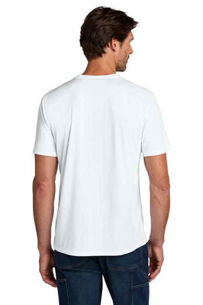 Carhartt Force Sun Defender Short Sleeve T-Shirt - White - back