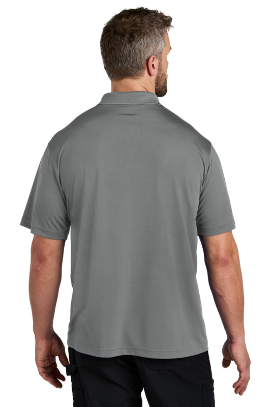 Carhartt Force Snag-Resistant Pocket Polo - Asphalt Grey - back