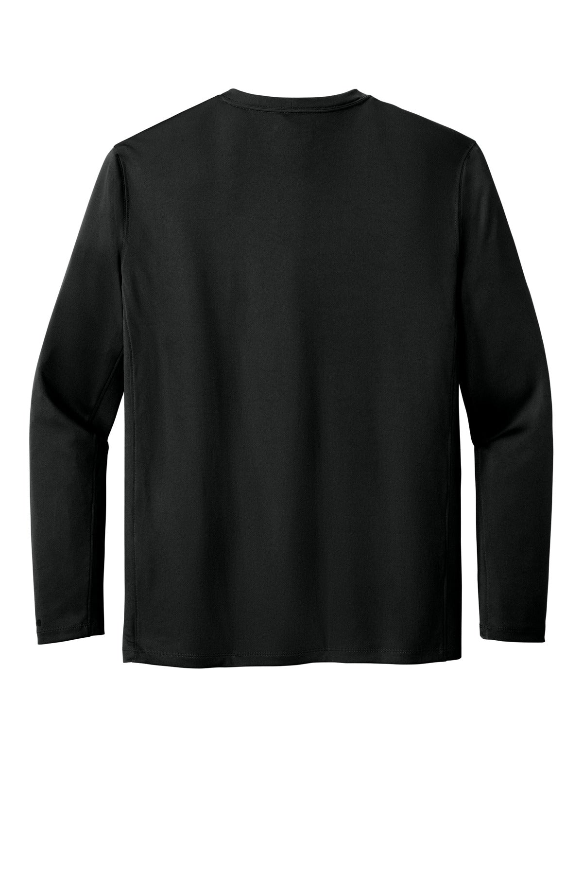 Carhartt Force Sun Defender Long Sleeve T-Shirt - Black - flat back
