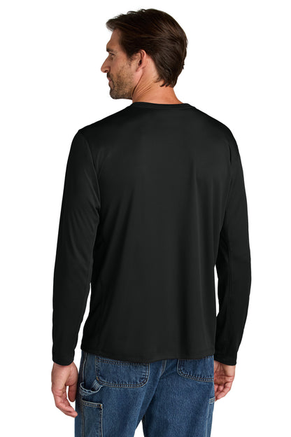 Carhartt Force Sun Defender Long Sleeve T-Shirt - Black - back