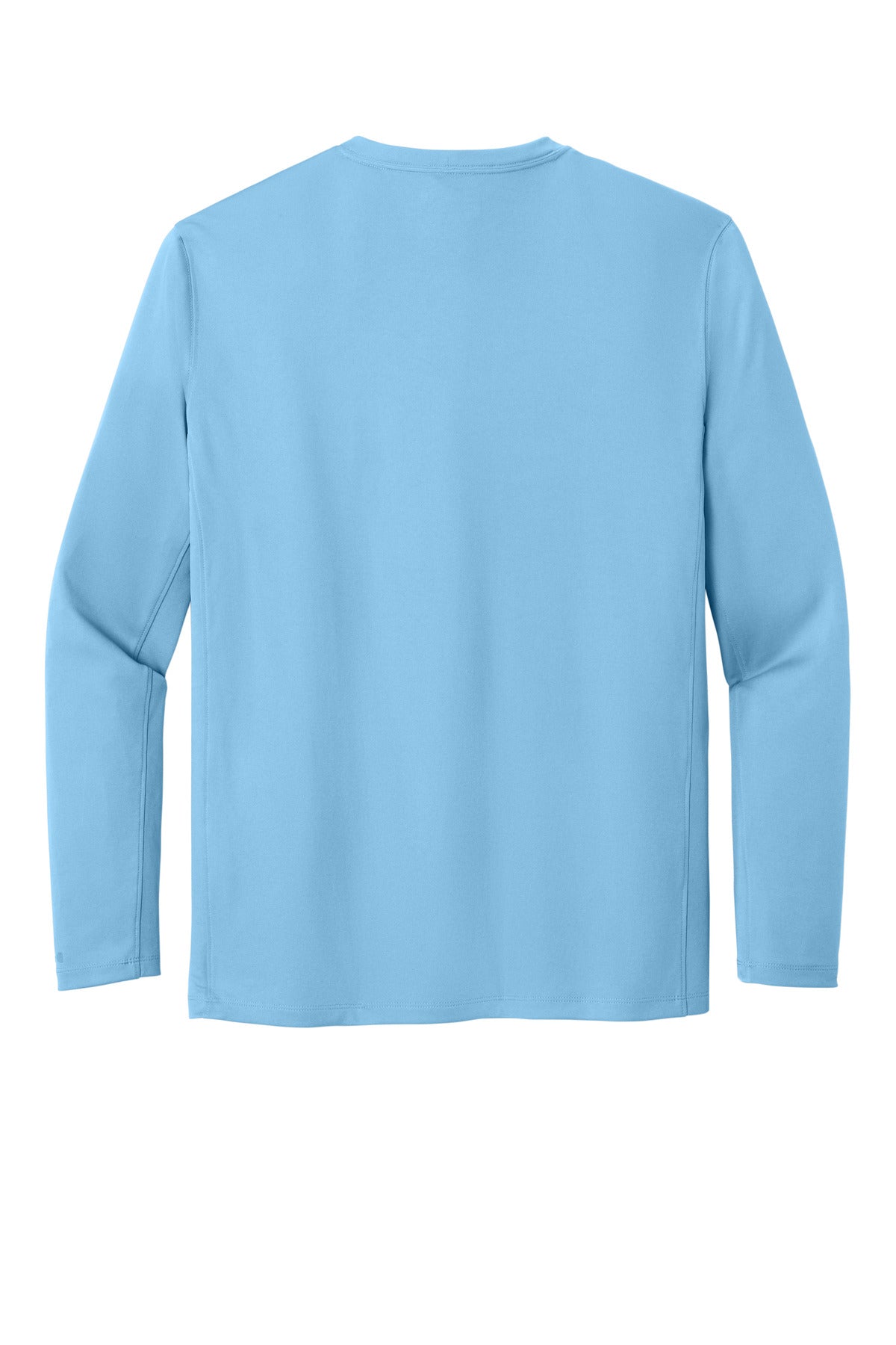 Carhartt Force Sun Defender Long Sleeve T-Shirt - Fresh Water Blue - flat back