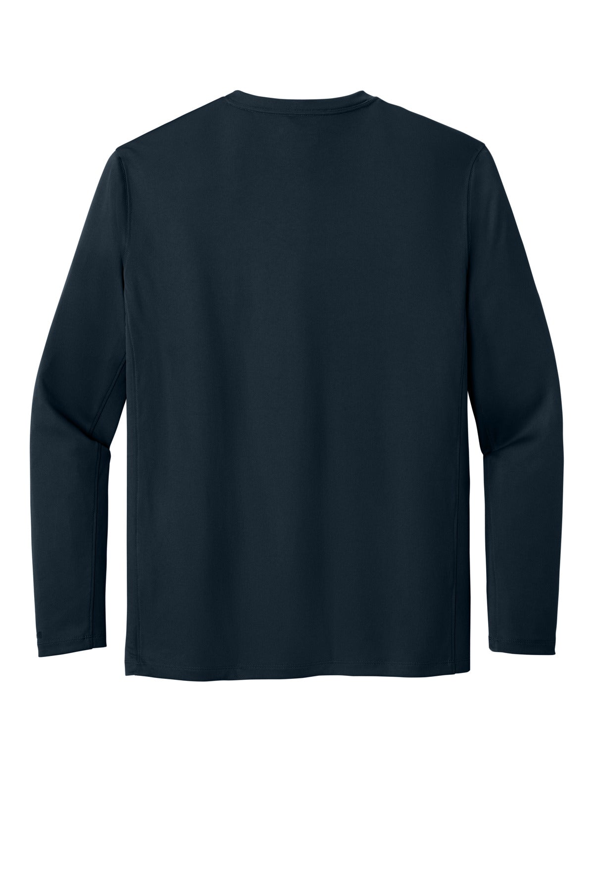 Carhartt Force Sun Defender Long Sleeve T-Shirt - Navy - flat back
