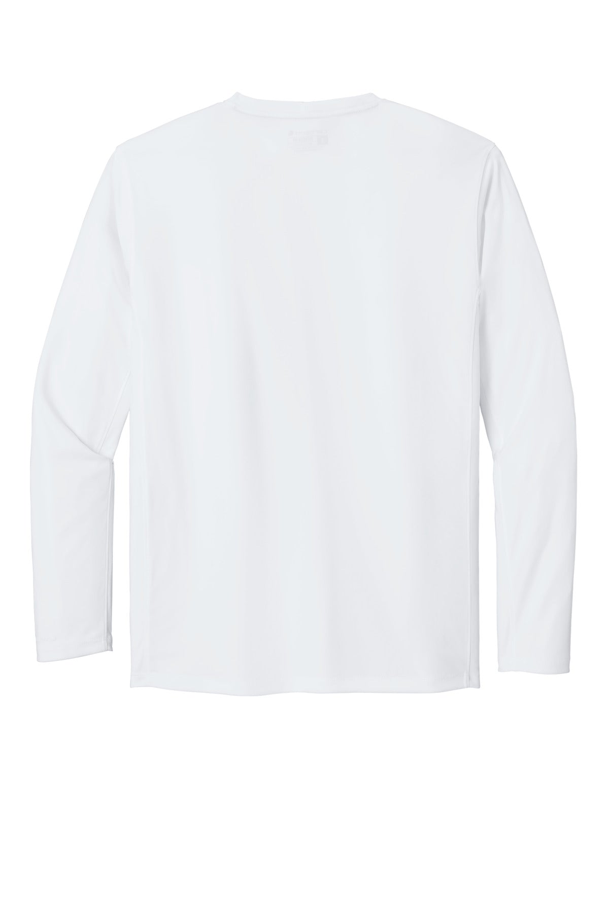 Carhartt Force Sun Defender Long Sleeve T-Shirt - White - flat back