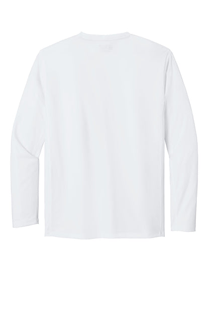 Carhartt Force Sun Defender Long Sleeve T-Shirt - White - flat back