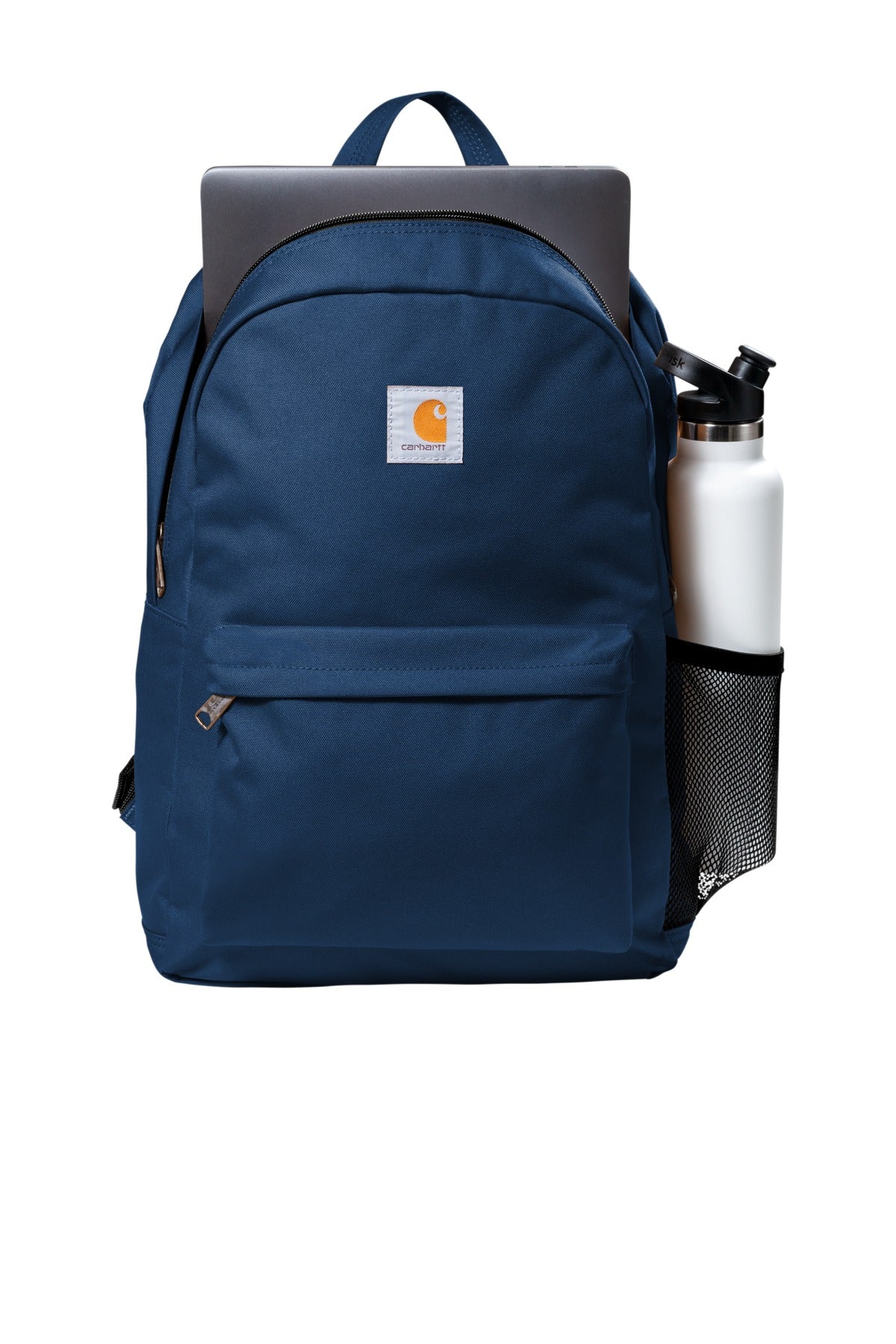Carhartt Canvas Backpack - Navy - flat front
