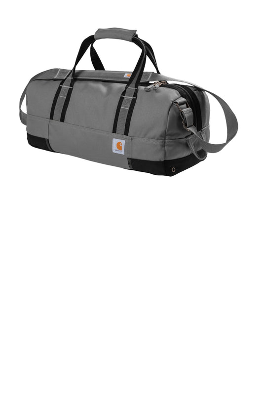 Carhartt Foundry Series 20 Duffel - Grey - flat front
