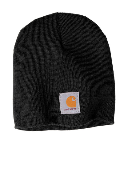 Carhartt Acrylic Knit Hat - Black - front