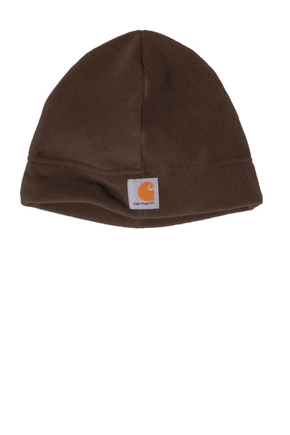 Carhartt Fleece Hat - Dark Brown - front