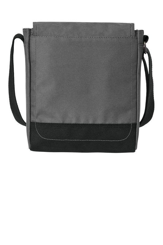 Carhartt Crossbody Snap Bag - Grey - flat back