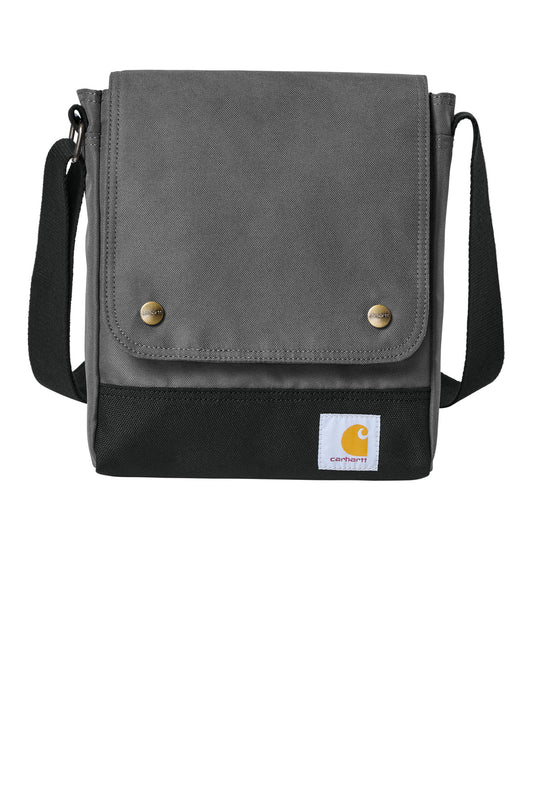 Carhartt Crossbody Snap Bag - Grey - front