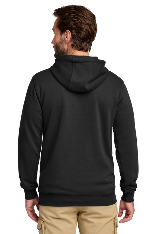 Carhartt Tall Midweight Hooded Sweatshirt - Black - back
