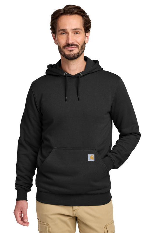 Carhartt Tall Midweight Hooded Sweatshirt - Black - front