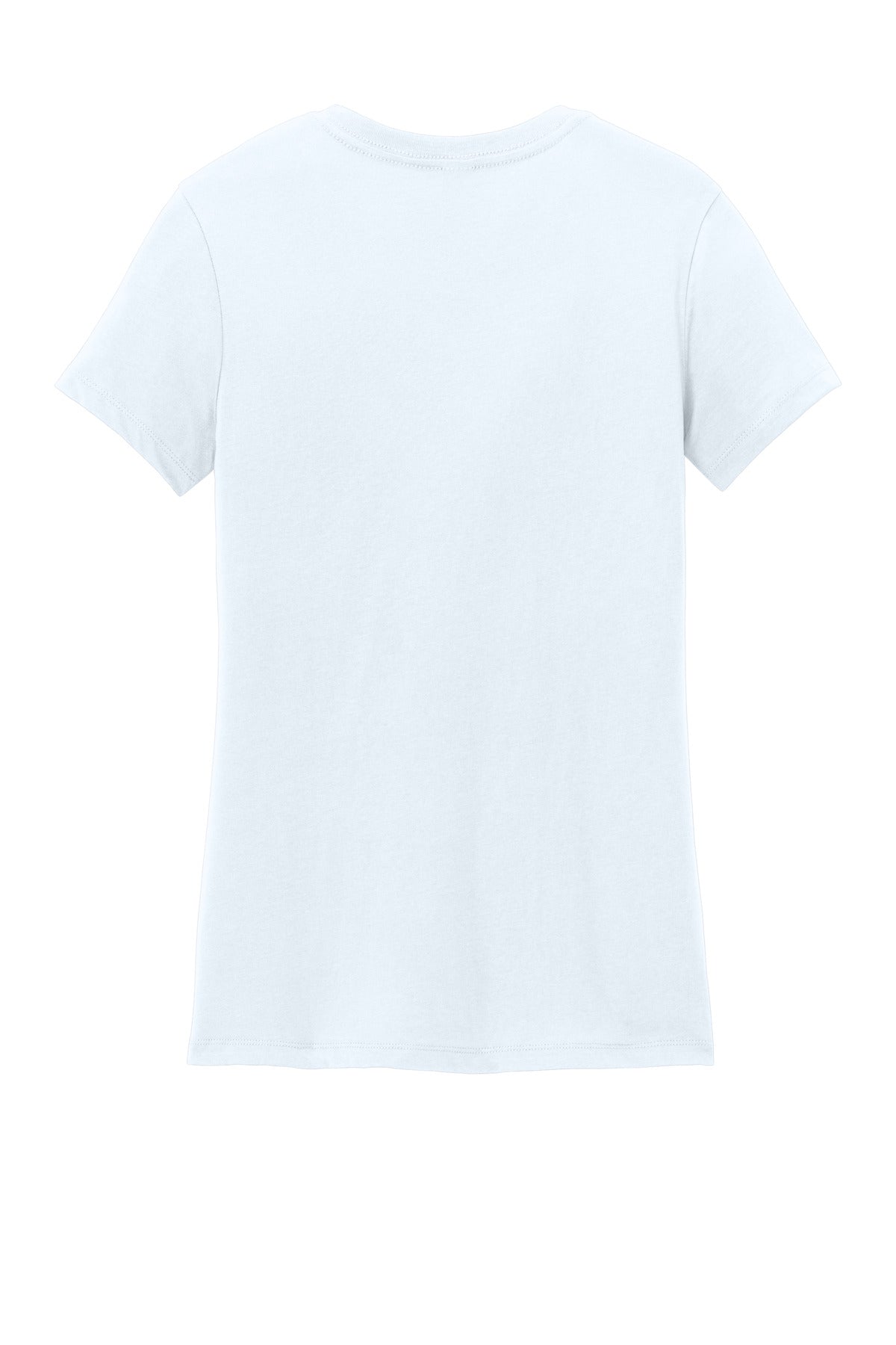 District Women's Perfect Weight Tee - Bright White - flat back