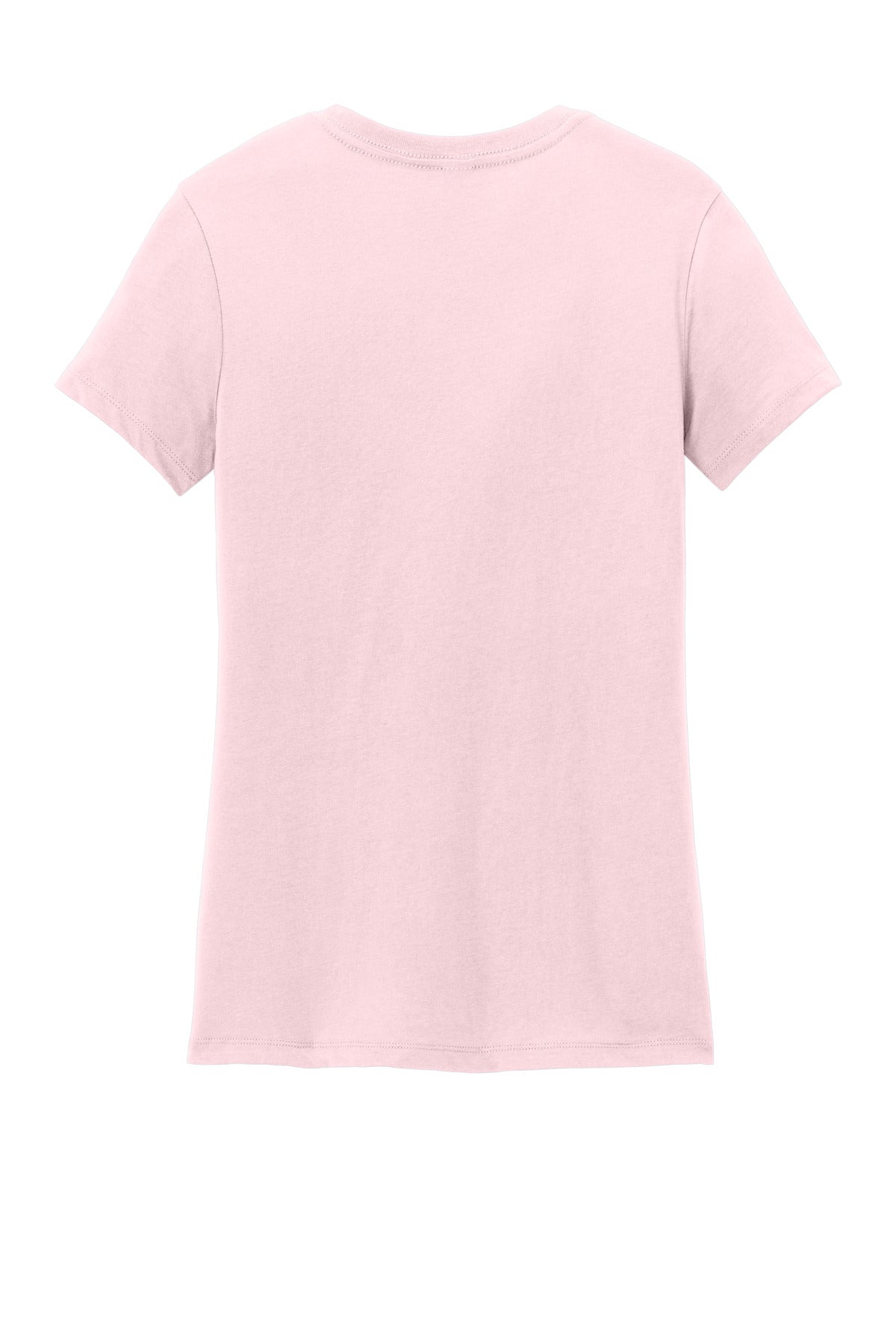 District Women's Perfect Weight Tee - Carnation Pink - flat back