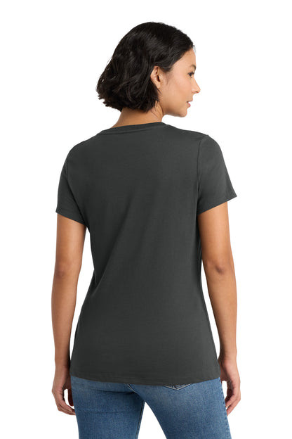 District Women's Perfect Weight Tee - Charcoal - back