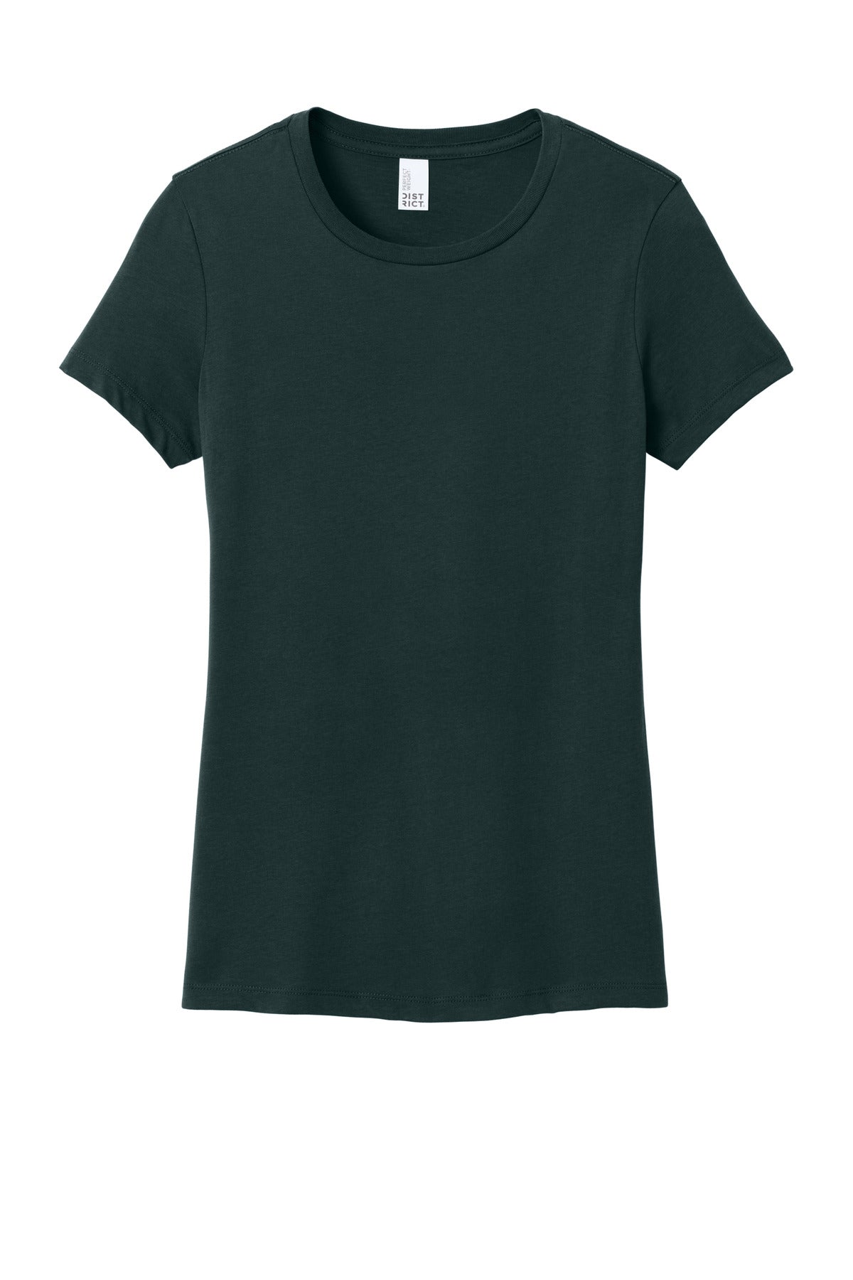 District Women's Perfect Weight Tee - Rainforest - flat front