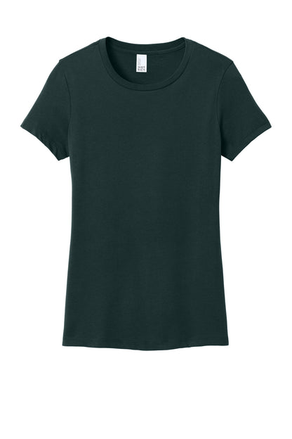 District Women's Perfect Weight Tee - Rainforest - flat front