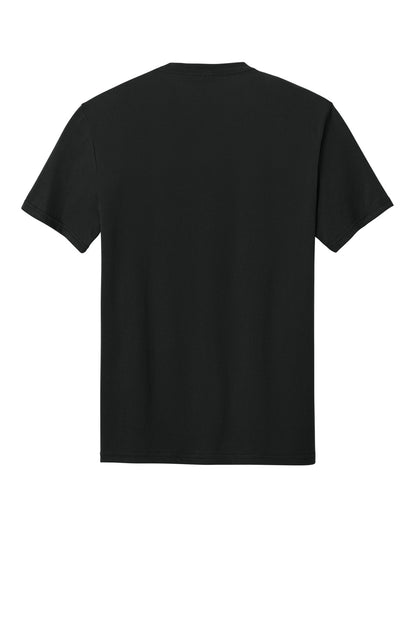 District Perfect Blend CVC Tee - Black - flat back