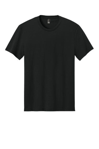 District Perfect Blend CVC Tee - Black - flat front