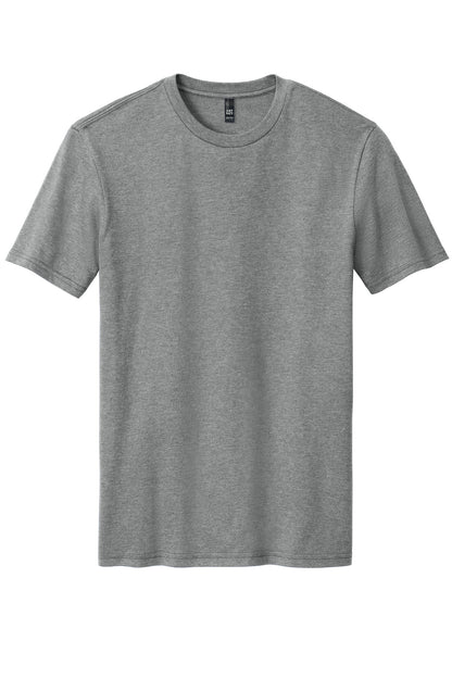 District Perfect Blend CVC Tee - Grey Frost - flat front