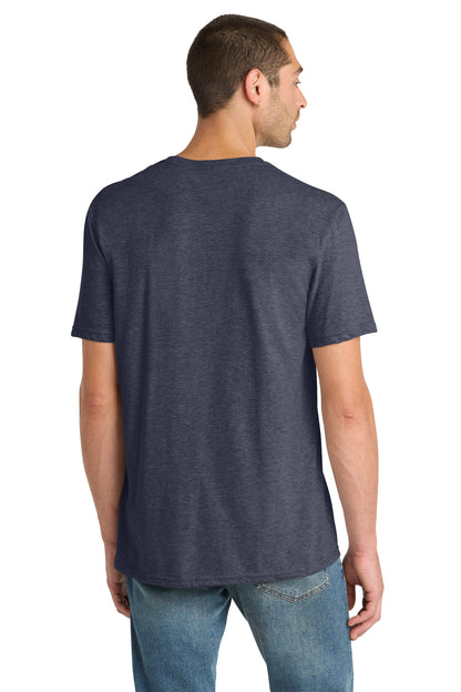 District Perfect Blend CVC Tee - Heathered Navy - back