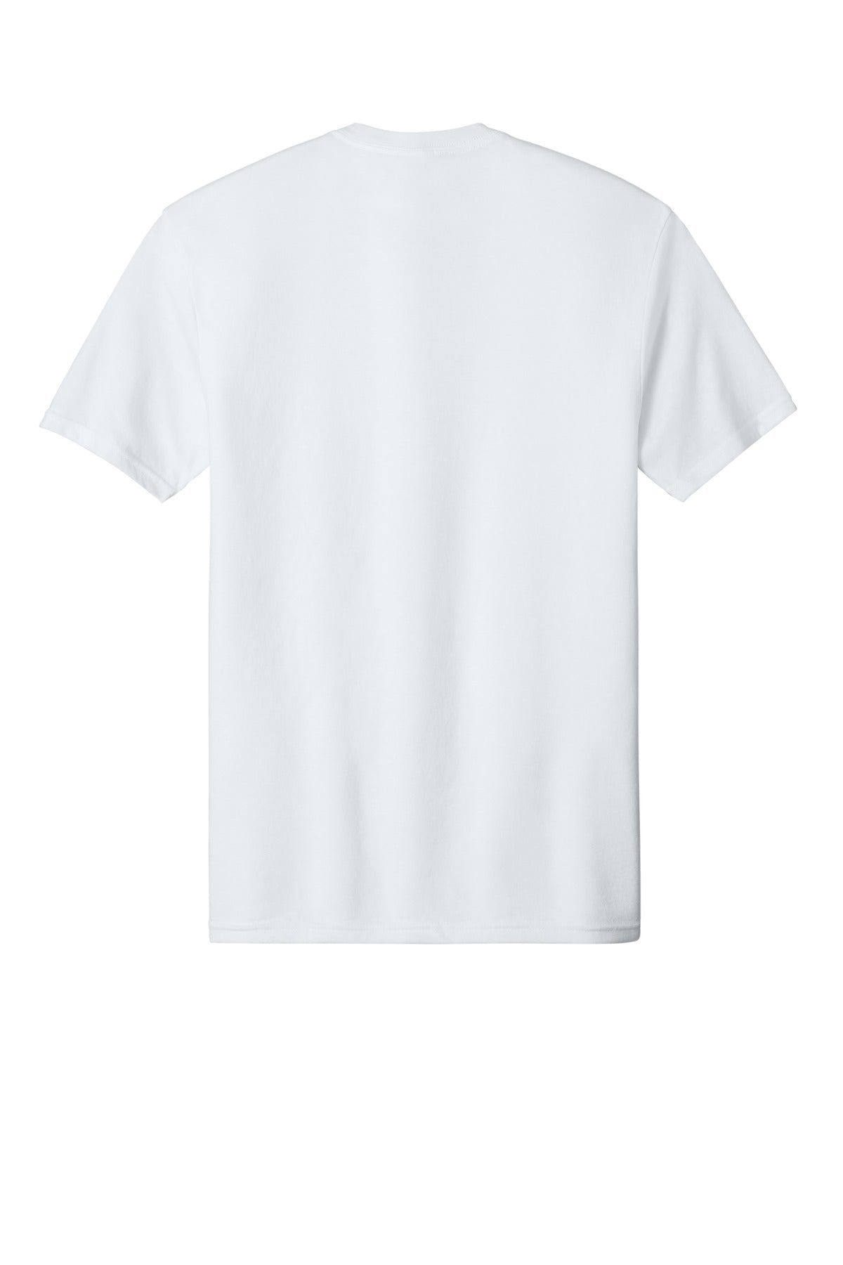 District Perfect Blend CVC Tee - White - flat back