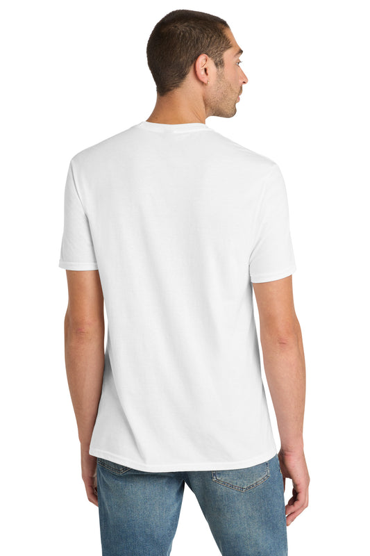 District Perfect Blend CVC Tee - White - back