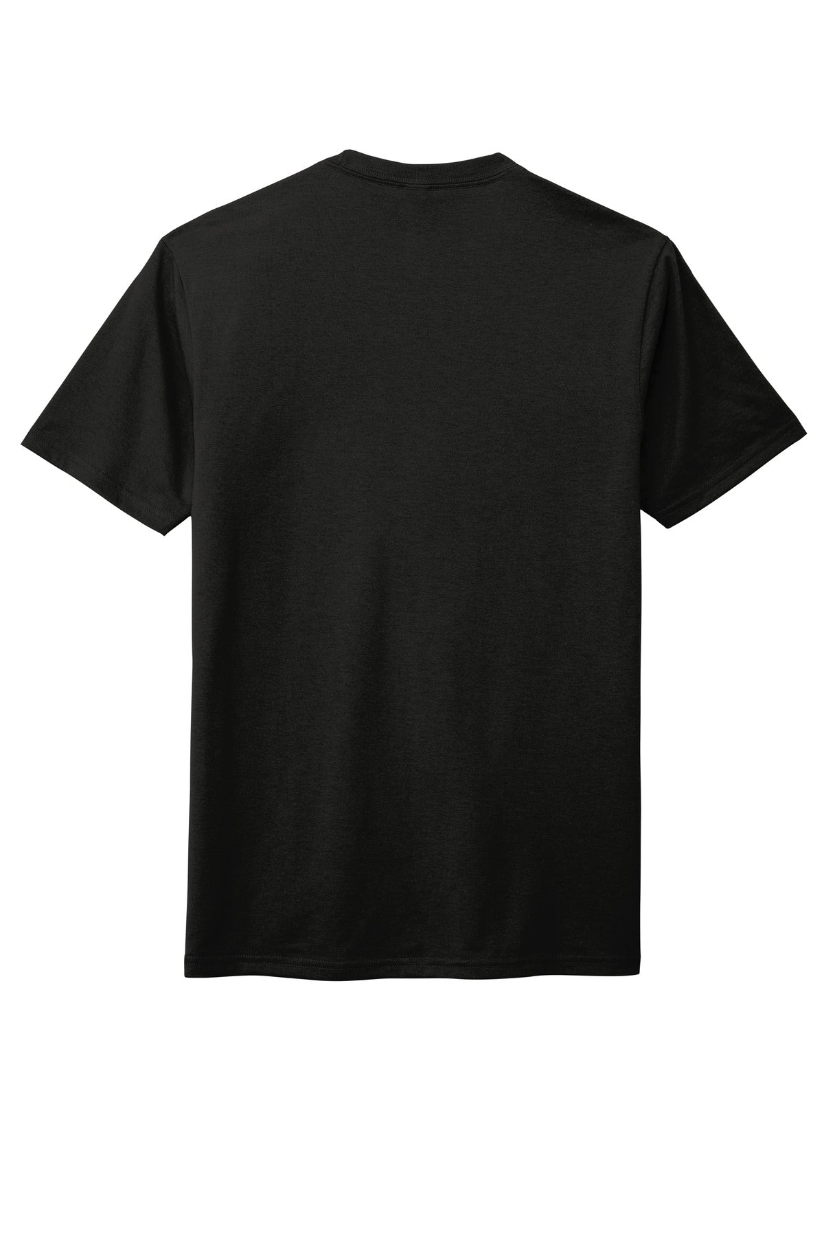 District Perfect Tri DTG Tee - Black - flat back
