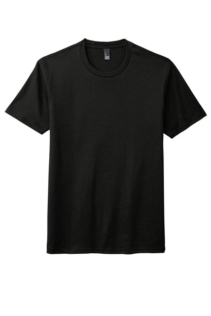 District Perfect Tri DTG Tee - Black - flat front