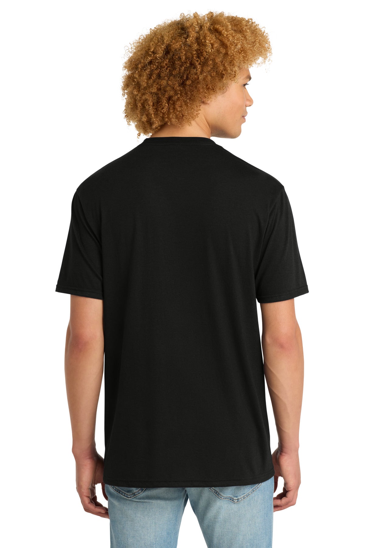 District Perfect Tri DTG Tee - Black - back