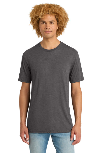 District Perfect Tri DTG Tee - Heathered Charcoal - front