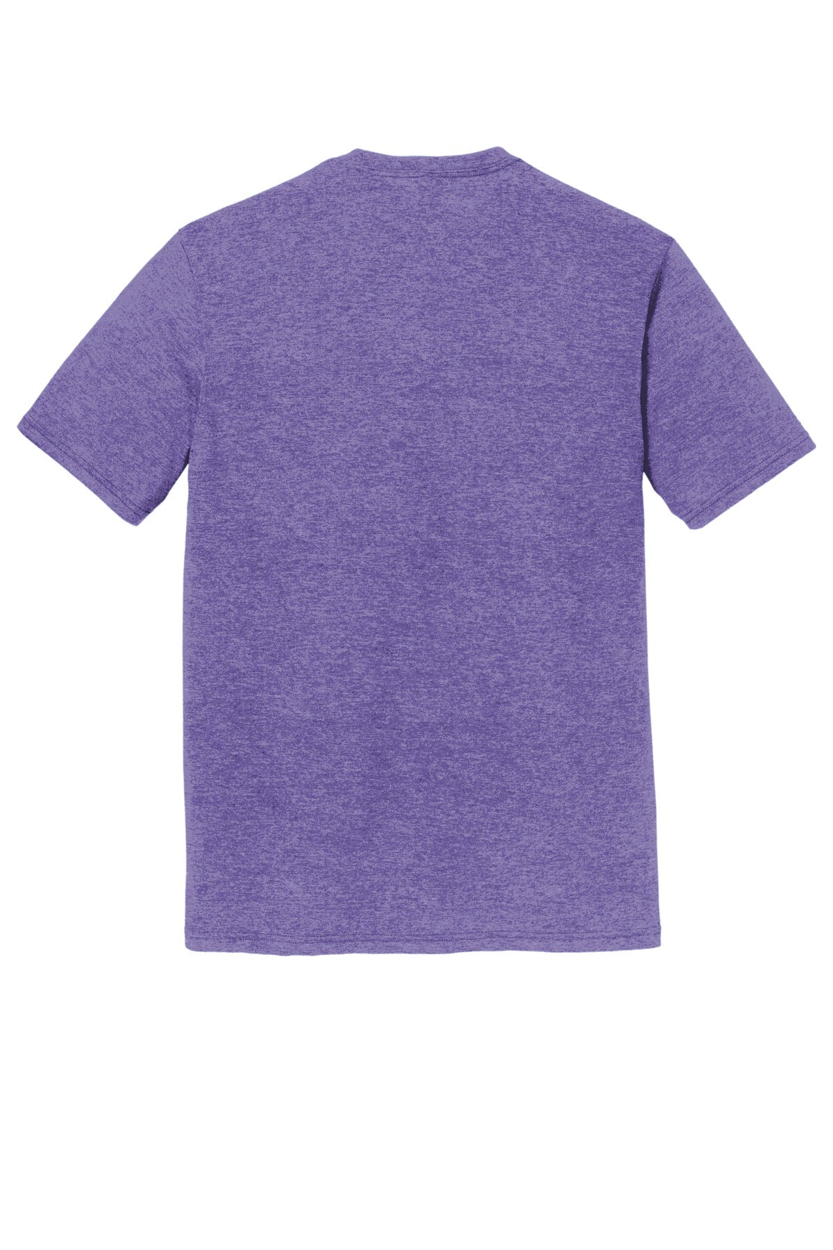 District Perfect Tri DTG Tee - Purple Frost - flat back
