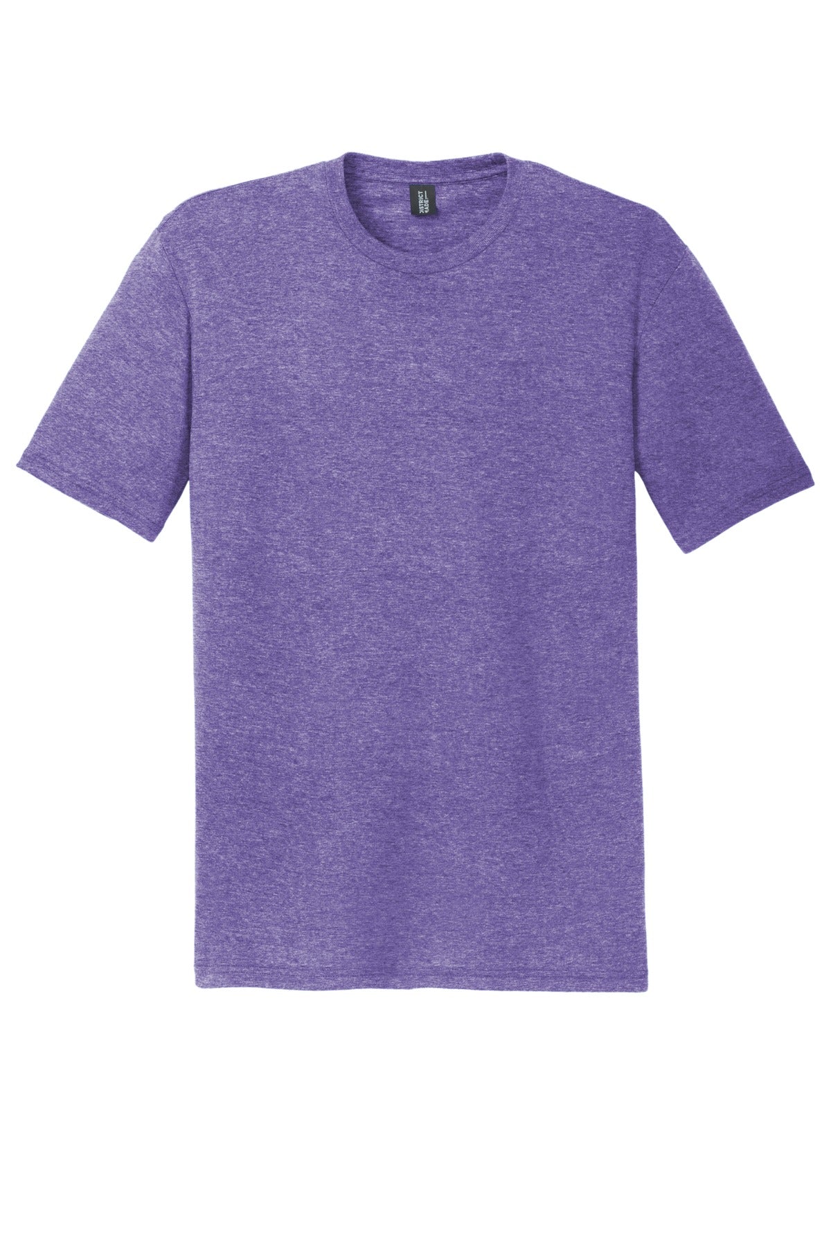 District Perfect Tri DTG Tee - Purple Frost - flat front