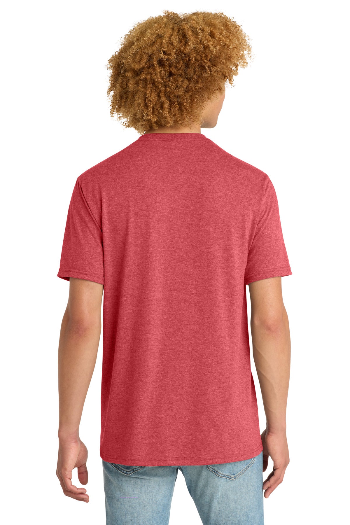 District Perfect Tri DTG Tee - Red Frost - back