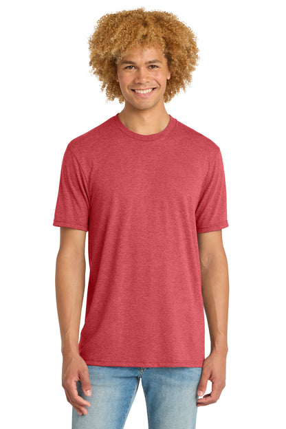 District Perfect Tri DTG Tee - Red Frost - front